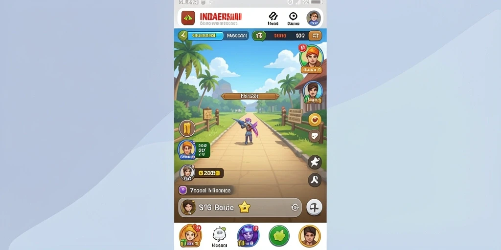 Mode multiplayer yang memungkinkan bertanding dengan teman.