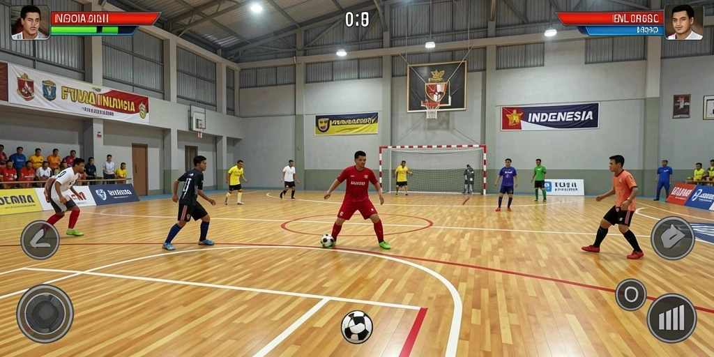 Tantangan seru di setiap level permainan.