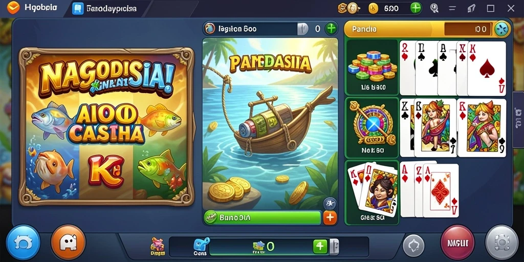 Aksi seru dalam gameplay yang mendebarkan.