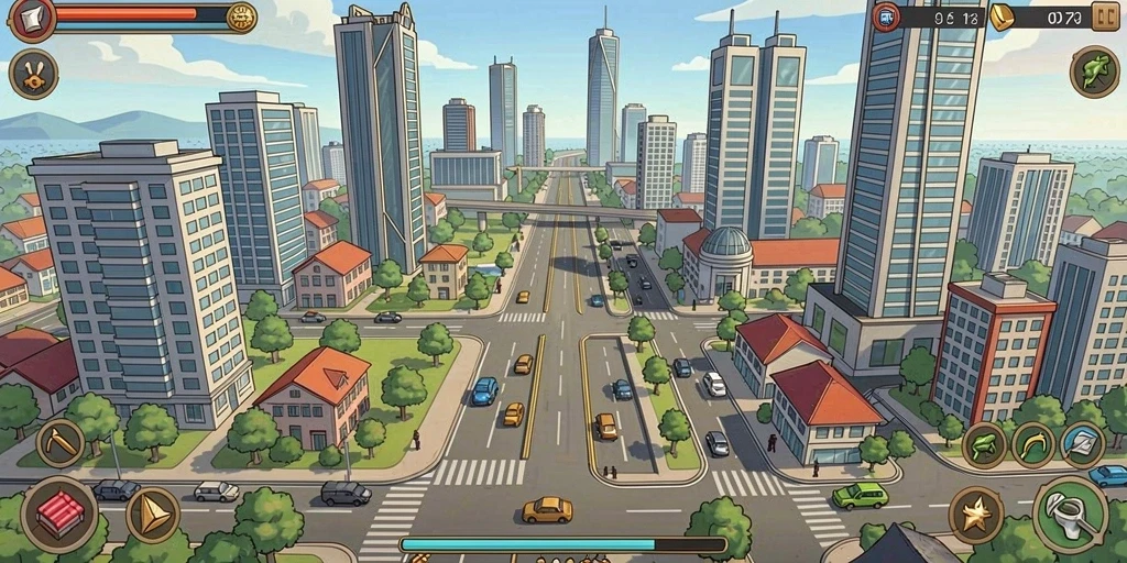 Momen seru saat berkompetisi dalam mode multiplayer.
