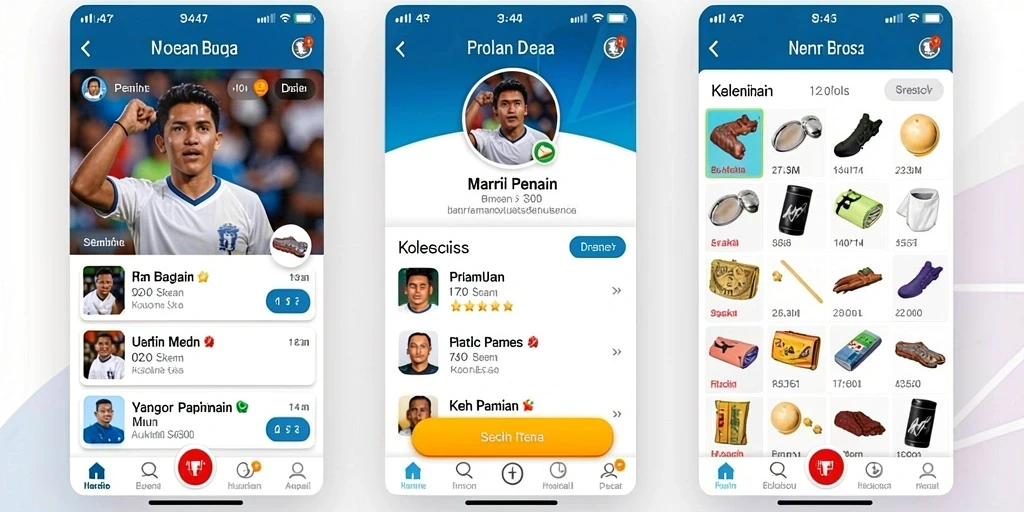 Momen seru dalam turnamen multiplayer yang kompetitif.